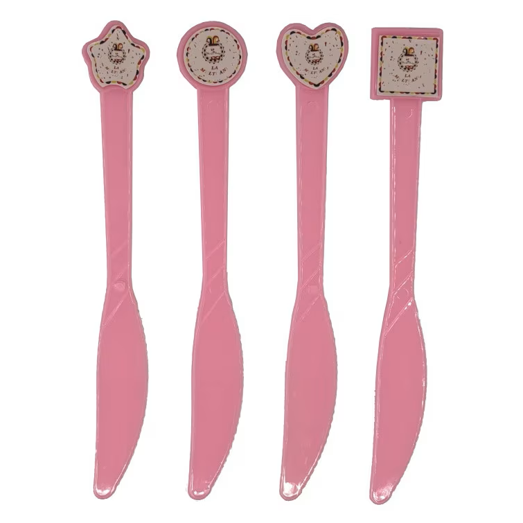 Set Cutite Petrecere Aniversara Roz Happy Birthday, 6 Bucati 17 cm