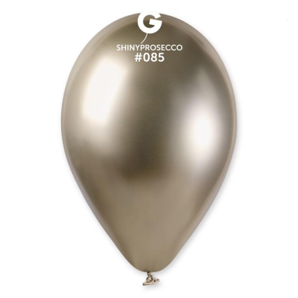 Set 50 Baloane Chrome Prosecco 33 cm