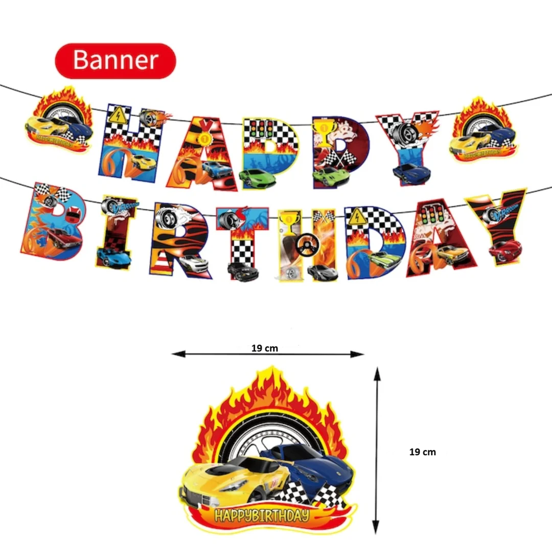Banner Curse Masini Happy Birthday
